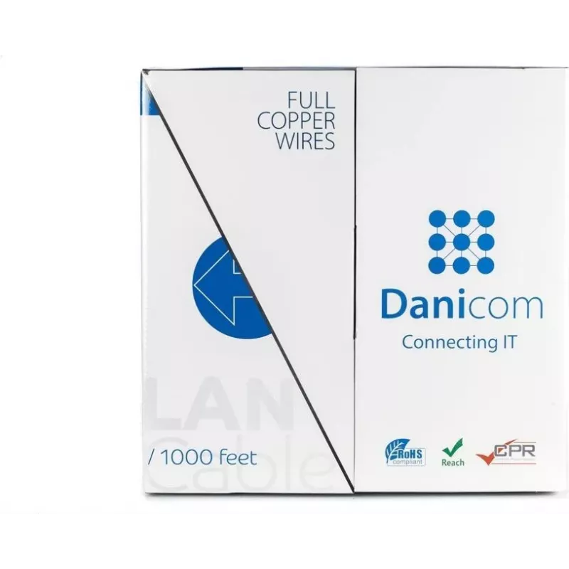 DSIT DANICOM CAT5E FTP 305m cavo di rete PVC flessibile (Fca)