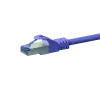 Cavo patch di rete DSIT CAT 6a S/FTP LSOH, 10m, viola, RJ45, 10Gbps, 500MHz