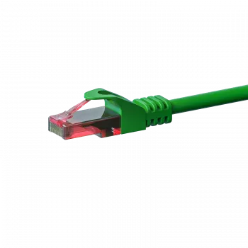 Cavo patch di rete DSIT CAT6 U/UTP, 0,25 m, verde, 100% rame