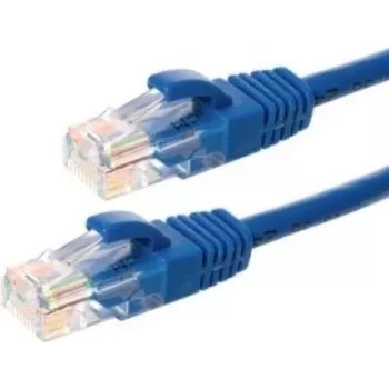 Cavo di rete DSIT CAT6, U/UTP, 0,25 m, blu, 100% rame (DC-64-002)