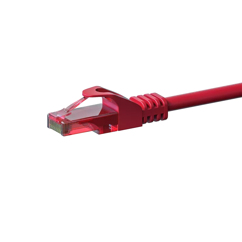 Cavo di rete DSIT CAT6 100% rame U/UTP 5m rosso (DC-65-050)