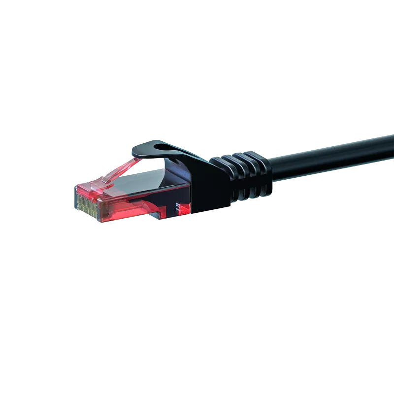 Cavo di rete DSIT DC-60-100 CAT6 U/UTP, 10 m, nero, 100% rame