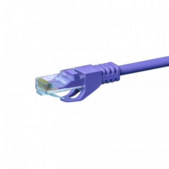 Cavo di rete DSIT CAT 6 U/UTP, 2 m, viola, CCA, RJ45, 1 Gbit/s