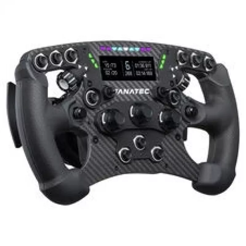 Volante Fanatec ClubSport Formula V3, 290 mm, display OLED da 2,7 pollici, RGB, nero (CRD-9020019-WW)