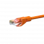 Cavo di rete DSIT CAT 6 U/UTP, 3 m, arancione, CCA, RJ45