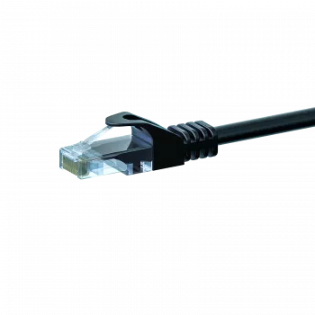 Cavo di rete DSIT DC-50-005 CAT5e U/UTP, 0,5 m, nero, 100% rame