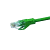 Cavo di rete DSIT CAT5e U/UTP, 1 m, verde, 100% rame (DC-53-010)
