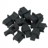 DSIT copriporte RJ45, set da 10 pezzi, nero