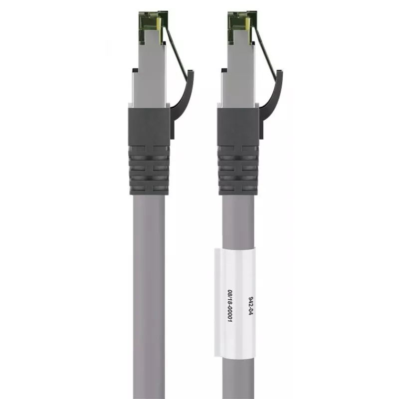 DSIT CAT 8 S/FTP PiMF cavo di rete RJ45, grigio, 2m