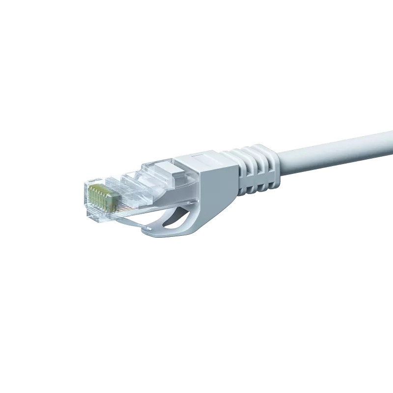 DSIT CAT 5e cavo patch di rete U/UTP 0,25 m bianco CCA Gigabit Ethernet RJ45