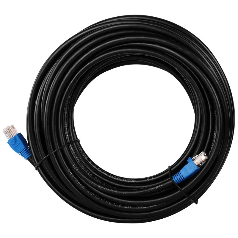 DSIT DANICOM CAT6 cavo UTP per esterni – 60 m – nero (DC-OUT-C60-600)