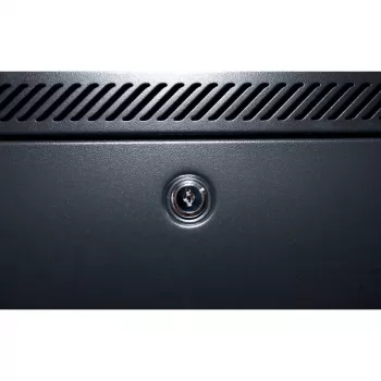 DSIT armadio rack a parete 15U con porta in metallo 600x600x770mm nero