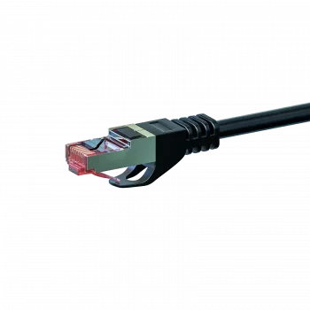 DSIT CAT 6 cavo di rete LSOH - S/FTP - 1 metro - nero (DC-S60-010)