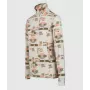 Brunotti Misma-Print giacca in pile donna, taglia L, Arctic Desert Flower