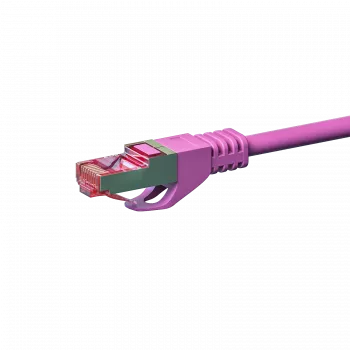 DSIT CAT 6 S/FTP LSOH cavo patch di rete, 2 m, rosa