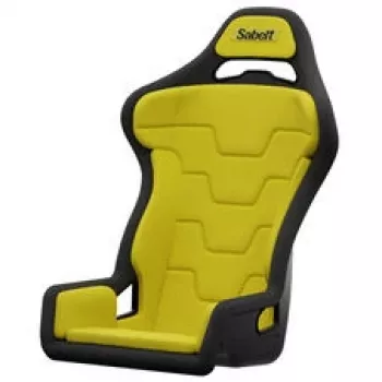 Sabelt SRS-1 sedile da simulazione racing, guscio in fibra di vetro, imbottito - Racing Giallo