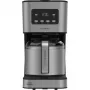 Cecotec Coffee 66 Drop & Thermo Time macchina per caffè filtro, caraffa termica 1,2 l, 950 W, Acciaio inox/Nero