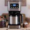 Cecotec Coffee 66 Drop & Thermo Time macchina per caffè filtro, caraffa termica 1,2 l, 950 W, Acciaio inox/Nero