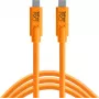Tether Tools TetherPro cavo USB-C a USB-C, 0,9 m, arancione (CUC03-ORG)