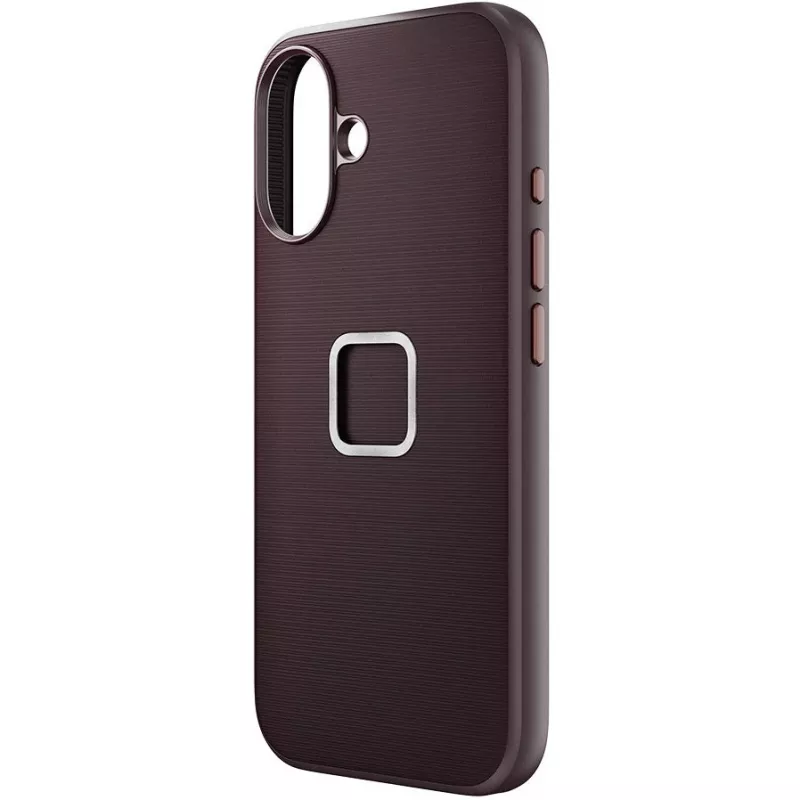 Peak Design Mobile Everyday custodia in tessuto per Apple iPhone 16, eclipse (M-MC-BS-EP-1)