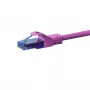 DSIT CAT6a U/UTP cavo patch di rete rosa 30m, 100% rame, 10Gbps, RJ45