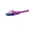 DSIT CAT6a U/UTP cavo patch di rete rosa 30m, 100% rame, 10Gbps, RJ45