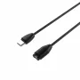 FIXED cavo di ricarica USB-C per Garmin 2m nero - Forerunner Fenix Venu Vivoactive Instinct