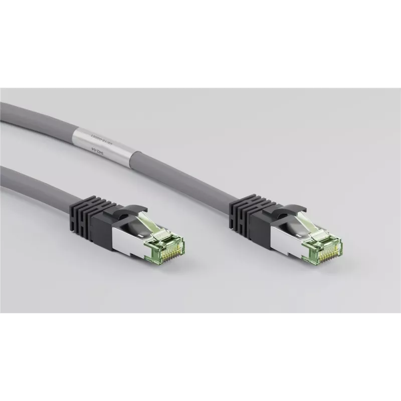 DSIT cavo di rete RJ45 S/FTP PiMF CAT 8 grigio 0,25 m