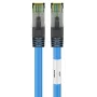DSIT CAT 8 S/FTP PiMF cavo patch di rete connettore maschio RJ45 su connettore maschio RJ45 blu 2m