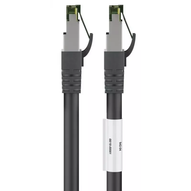 DSIT cavo di rete RJ45 S/FTP PiMF CAT 8 nero 5m