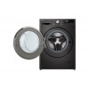 LG F2V7SLIM9B Slim-Fit lavatrice 9kg con AI DD e vapore - bianco