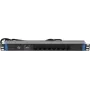 DSIT DS-8PDU-CH-SPO ciabatta 8 prese svizzere con protezione da sovratensione e sovraccarico, cavo 1,8 m, nero