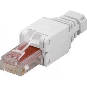 DSIT DANICOM UTP CAT6a connettore RJ45 senza attrezzi per cavi UTP flessibili e rigidi (DC-RJ45-UTP6A-TL)
