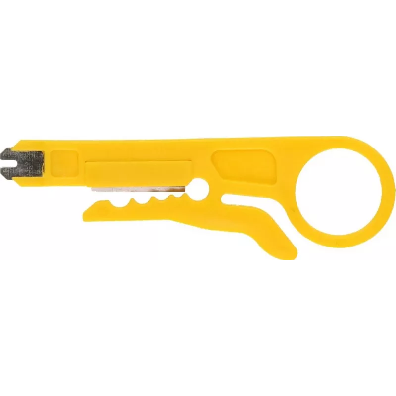 DSIT DC-PINCHER-CUT spelafili automatico con tagliacavi integrato, 0,2-6,0 mm² / 24-10 AWG, autoregolante, nero/rosso