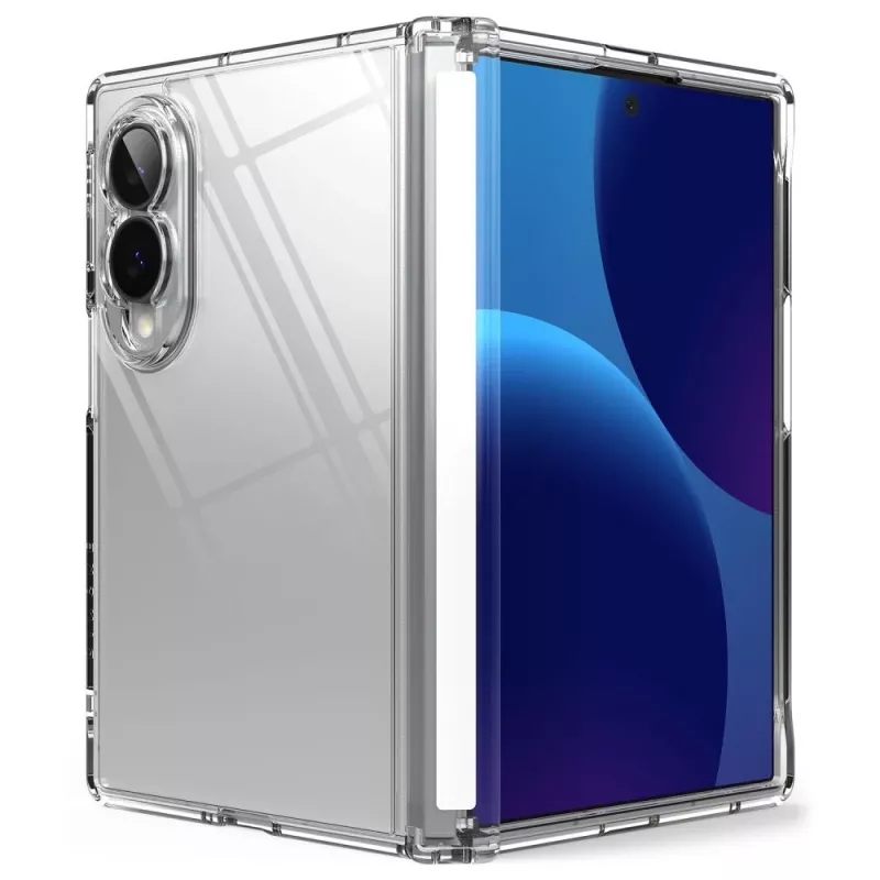 Ringke Fusion Flap Galaxy Z Fold 8 custodia protettiva ibrida trasparente con protezione cerniera