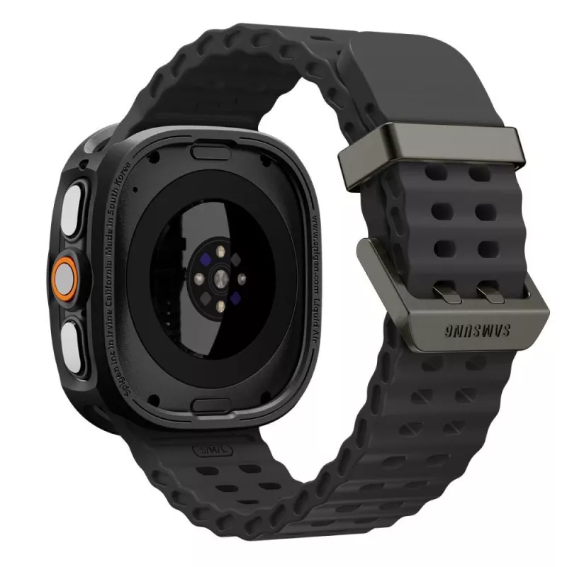 Spigen Liquid Air custodia per Samsung Galaxy Watch Ultra 2 2026 (47mm) - nero opaco