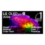 LG OLED83G67LW 83 inch OLED evo Gallery Edition 4K Smart TV con processore α9 Gen5 AI, 120Hz, Dolby Vision IQ, Dolby Atmos, webOS 22, G-Sync/FreeSync, staffa a parete inclusa