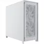 CORSAIR FRAME 5000D WORKSTATION case PC midi-tower modulare, E-ATX, 2x 200 mm + 1x 140 mm ventole, bianco (CC-9011331-WW)
