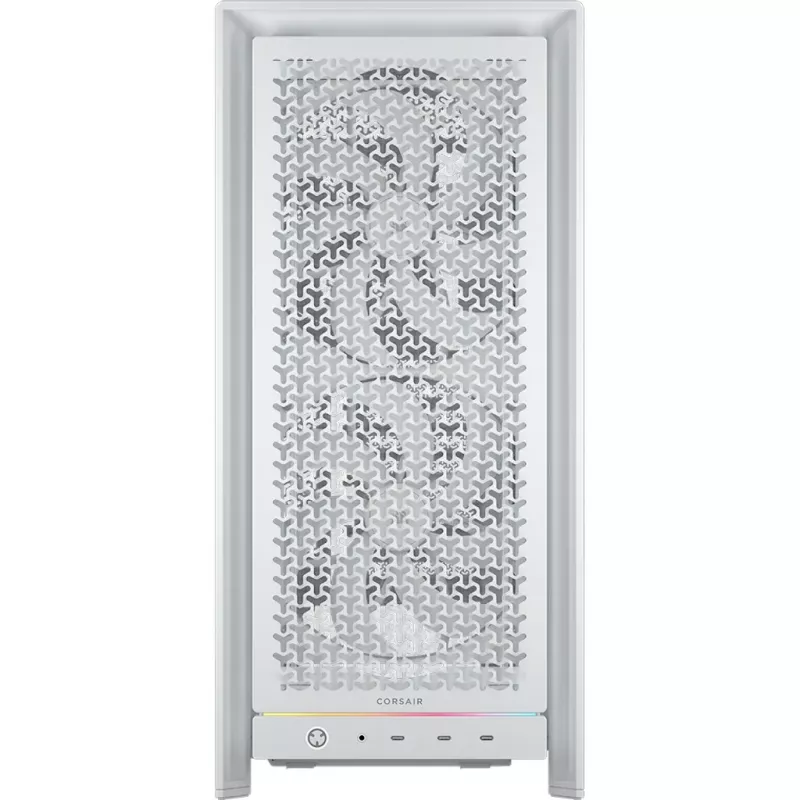 CORSAIR FRAME 5000D WORKSTATION case PC midi-tower modulare, E-ATX, 2x 200 mm + 1x 140 mm ventole, bianco (CC-9011331-WW)