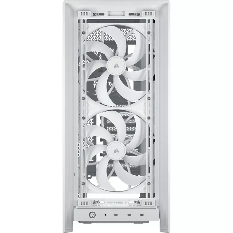 CORSAIR FRAME 5000D WORKSTATION case PC midi-tower modulare, E-ATX, 2x 200 mm + 1x 140 mm ventole, bianco (CC-9011331-WW)