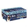 Brit Delicate Fillets in Gravy per gatti adulti - carne e pesce misti, 36 x 85 g bustine