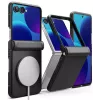 Ringke Onyx Flap Magnetic custodia MagSafe per Samsung Galaxy Z Flip 8 - nero