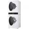 LG WashTower WT1210WWF lavasciuga 12kg con Wi-Fi e pompa di calore, bianco