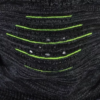 BUFF DryFlx Pro passamontagna - nero, senza cuciture 4-way stretch, termico, riflettente