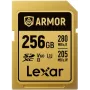 Lexar Professional ARMOR GOLD SDXC UHS-II scheda di memoria, 256 GB, V60 (LSDAMGL256G-RNNNG)