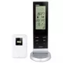 Alecto WS-1150 Stazione meteo wireless con sensore esterno, Nero/Argento
