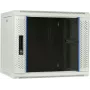DSIT armadio rack server 9U da parete con porta in vetro, bianco, 600x450x500 mm