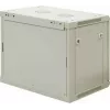 DSIT armadio rack server 9U da parete con porta in vetro, bianco, 600x450x500 mm