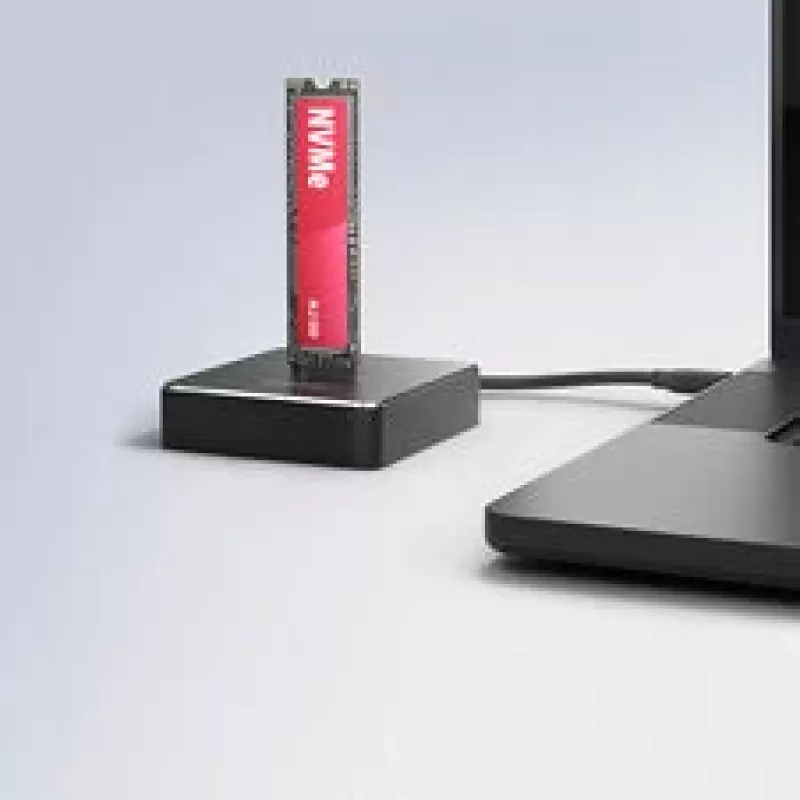 AXAGON ADSA-M2C11 Docking station USB-C 10Gbps per un SSD M.2 NVMe o SATA