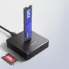 AXAGON ADSA-M2C11 Docking station USB-C 10Gbps per un SSD M.2 NVMe o SATA